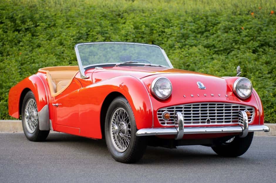 1963 Triumph TR3 sold for $23,000