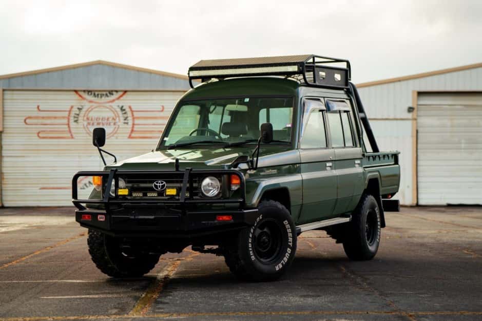 1997 Toyota Land Cruiser 70-Series sold for $42,000