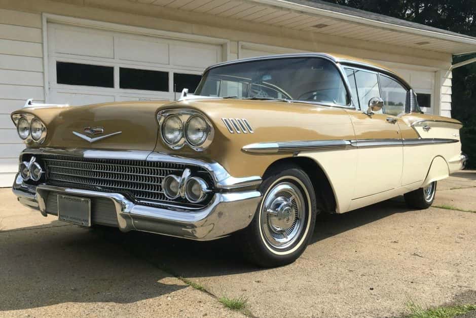 1958 Chevrolet Bel Air sold for $13,250