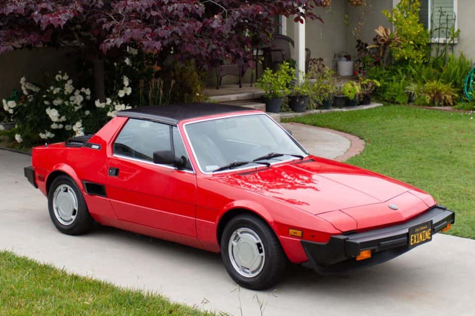 1986 Fiat X1/9 sold for $9,000