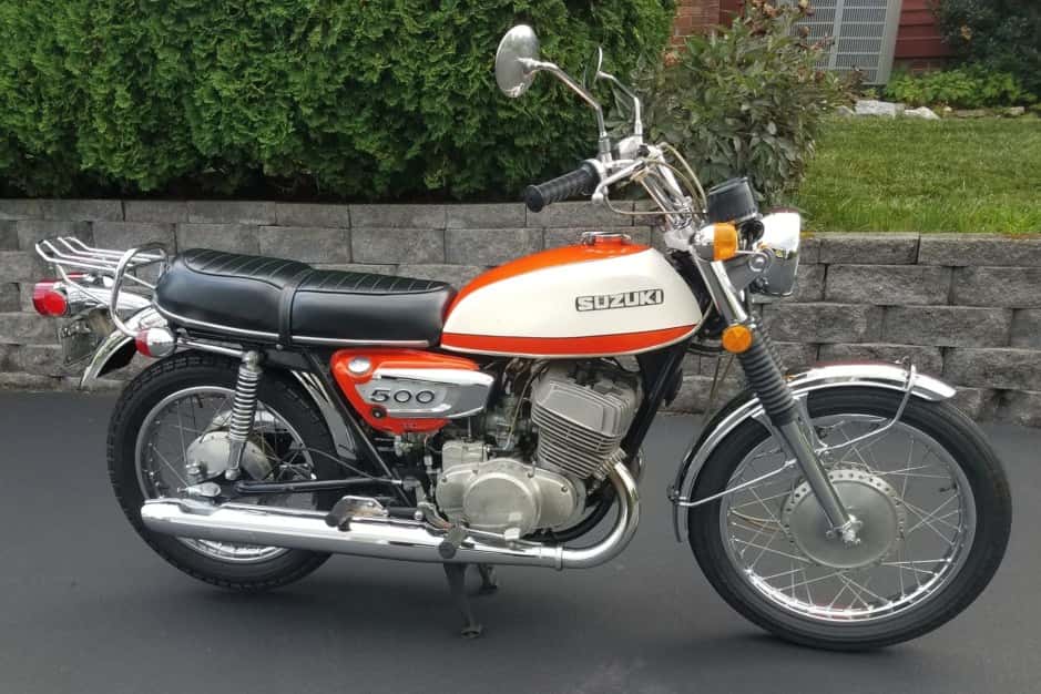 1972 Suzuki Motorcycles sold for $5,900