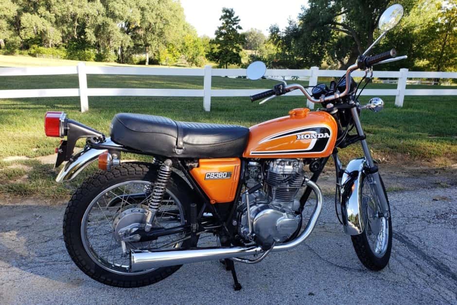 1974 Honda CB360 & CL360 sold for $3,250