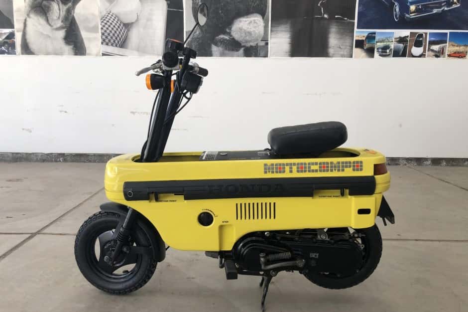 1981 Honda Motocompo & Motocompacto sold for $4,400