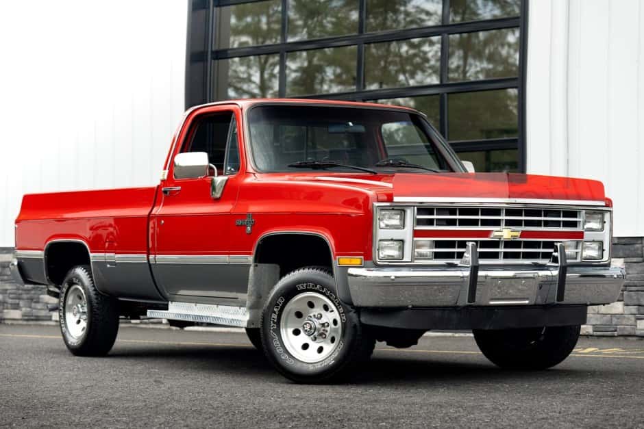 1987 Chevrolet C/K (1973-1991) sold for $23,250
