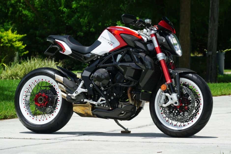 2015 MV Agusta  sold for $12,000