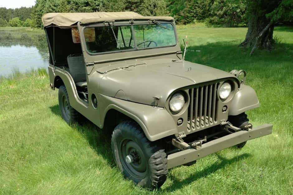 1954 Willys M38 sold for $7,500