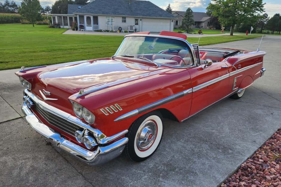 1958 Chevrolet Impala sold for $112,000