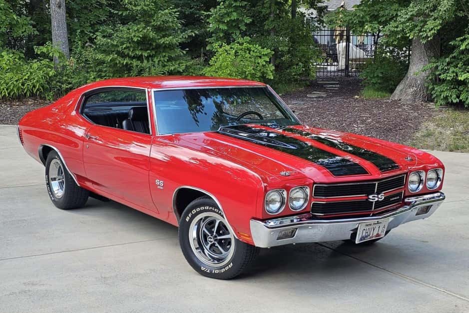 1970 Chevrolet Chevelle sold for $65,000
