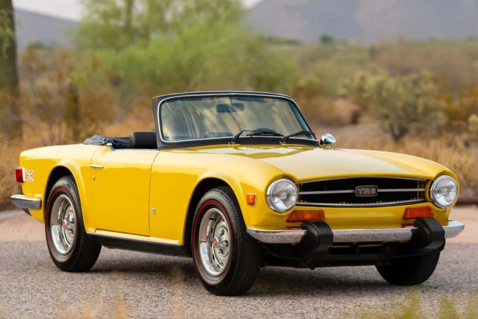 1974 Triumph TR6 sold for $35,000