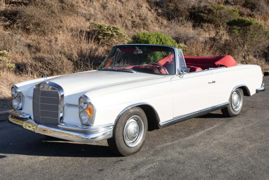 1962 Mercedes-Benz W111 Coupe & Cabriolet sold for $48,000