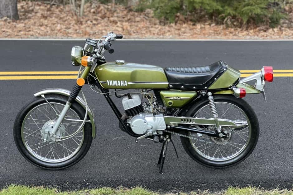 1974 Yamaha  sold for $4,600