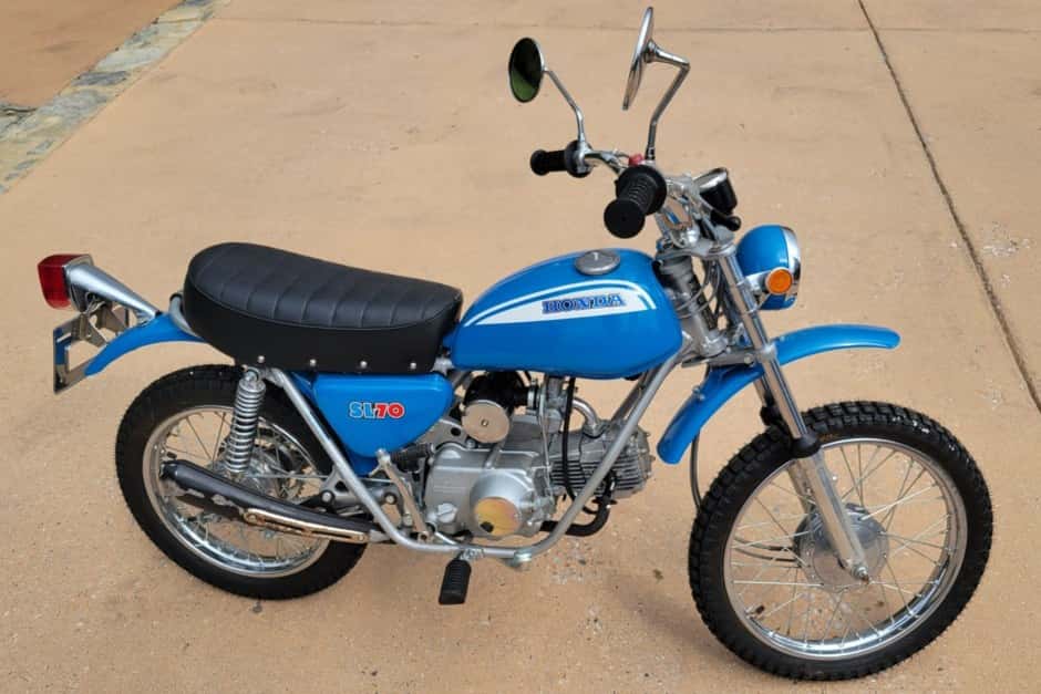 1971 Honda SL Motosport sold for $4,400