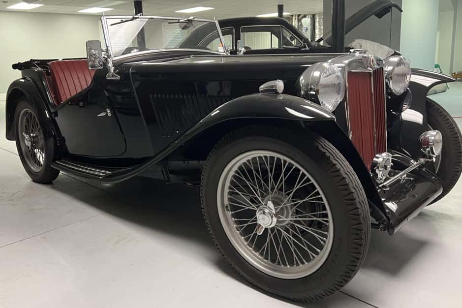 1947 MG TC sold for $33,500