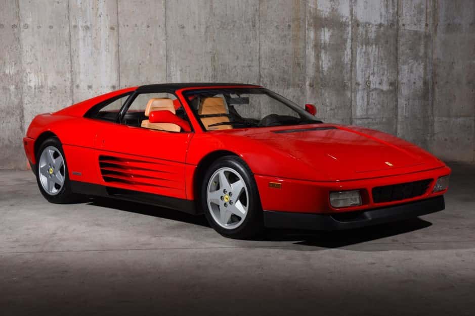 1990 Ferrari 348 sold for $78,559