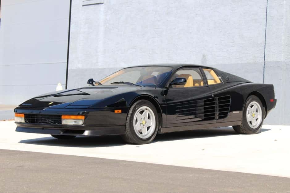 1989 Ferrari Testarossa sold for $108,000