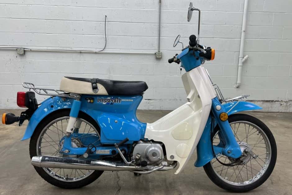 1982 Honda Step-Through Scooter sold for $2,600