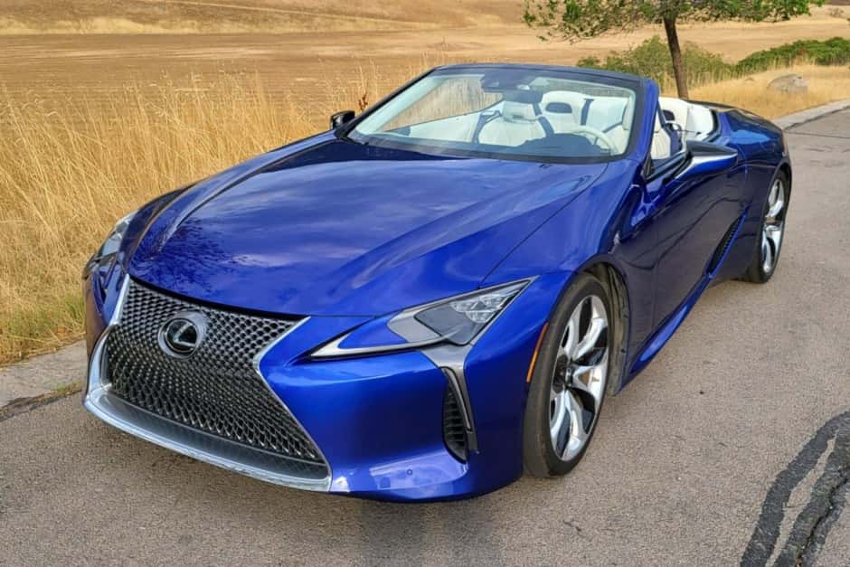 2021 Lexus LC sold for $95,501