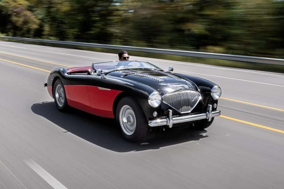 1956 Austin-Healey 100 sold for $124,000