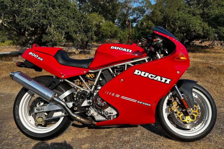 1995 Ducati 750, 800, 900, & 1000 Supersport (1988-2007) sold for $6,000