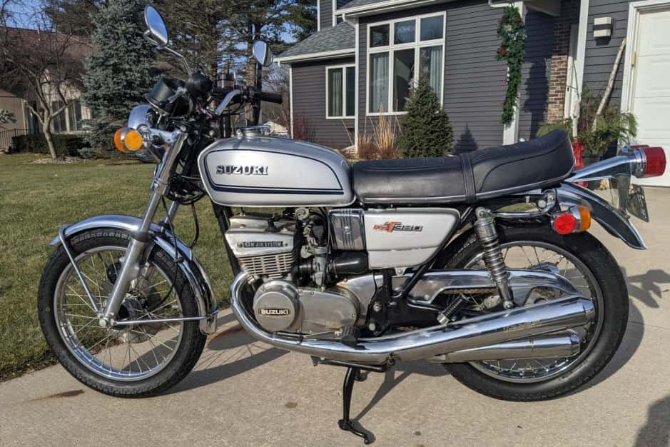 1975 Suzuki Motorcycles sold for $7,700