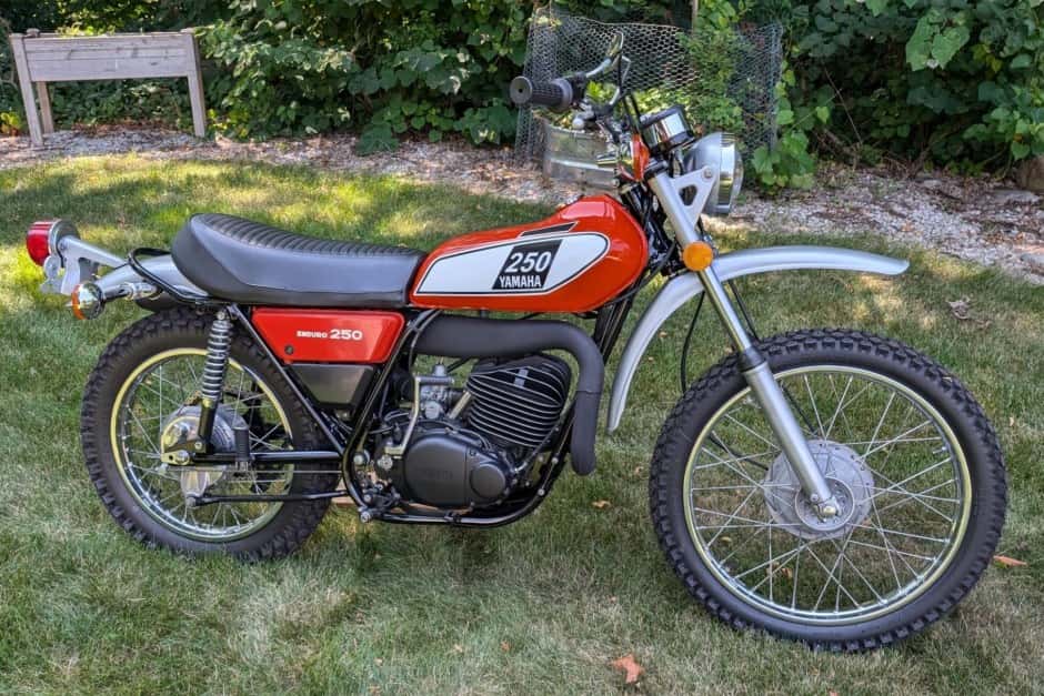 1975 Yamaha Enduro sold for $5,750