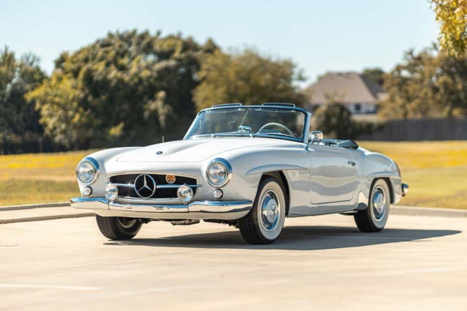 1956 Mercedes-Benz 190SL sold for $166,975