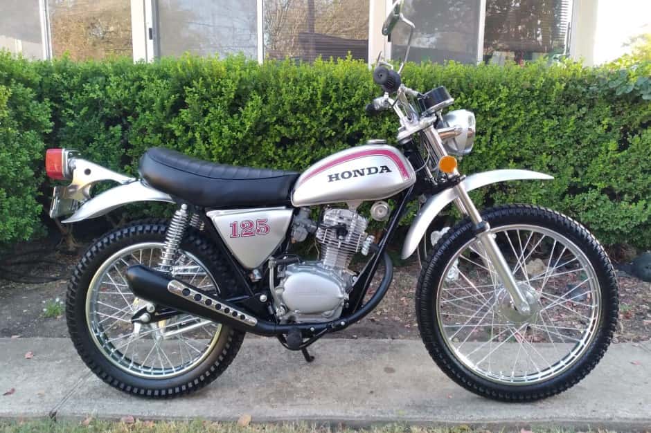1972 Honda SL Motosport sold for $6,500