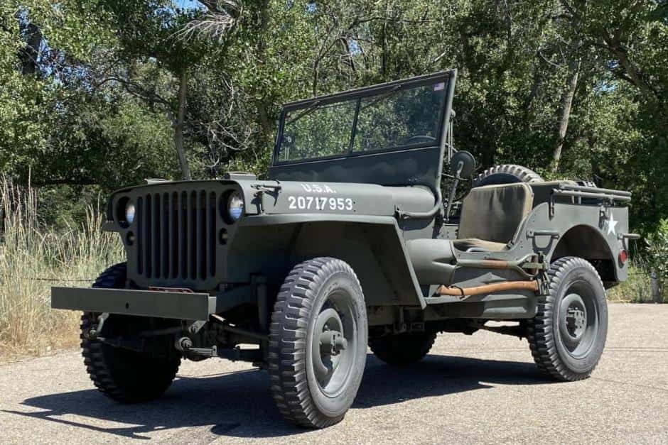 1945 Willys MB sold for $36,000