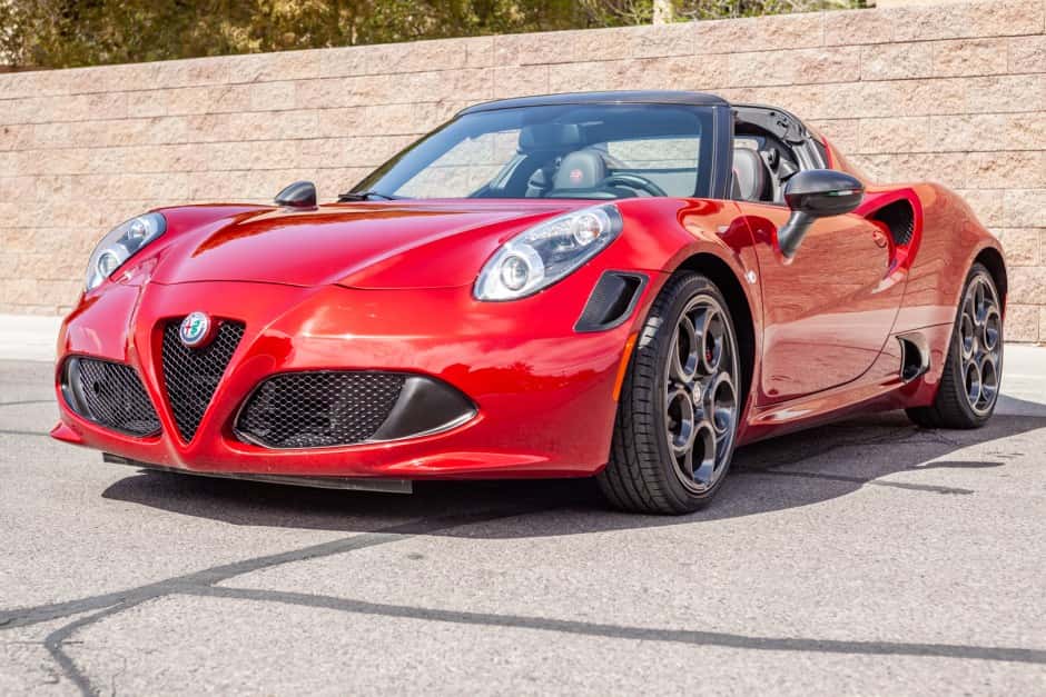 2019 Alfa Romeo 4C sold for $59,000