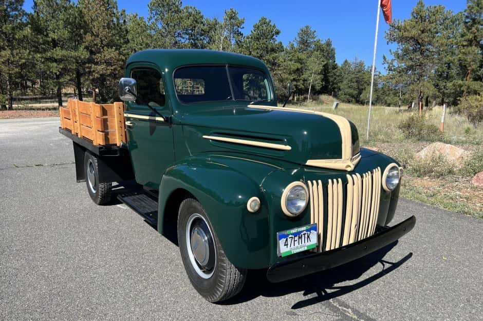 1947 Ford Pickup 1940-1947 sold for $14,750
