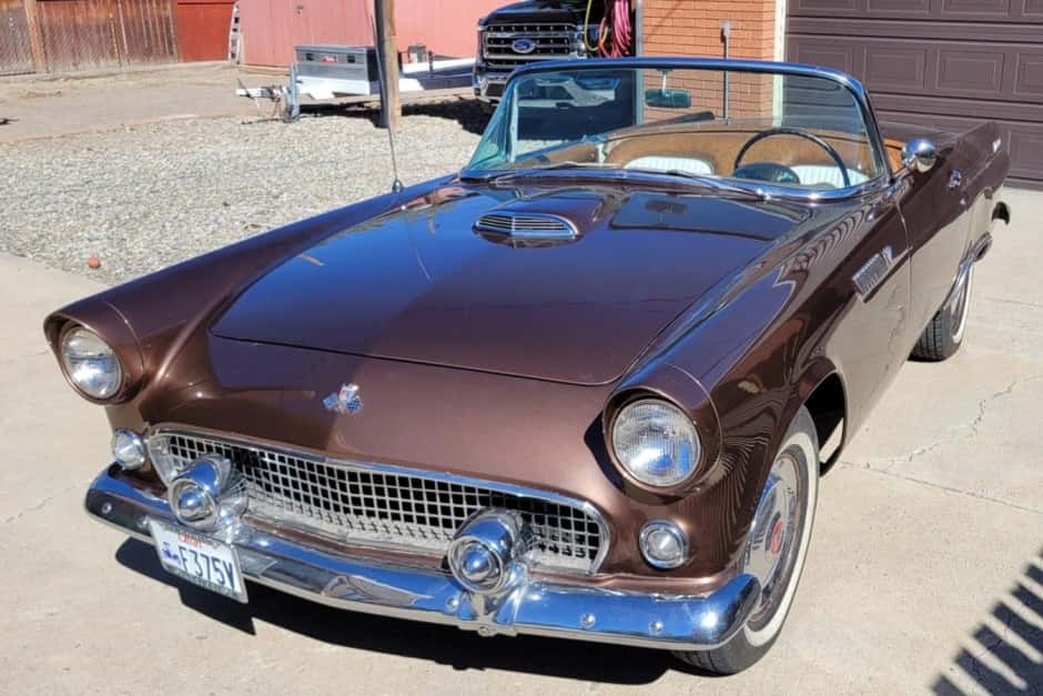 1955 Ford Thunderbird (1955-1957) sold for $21,250