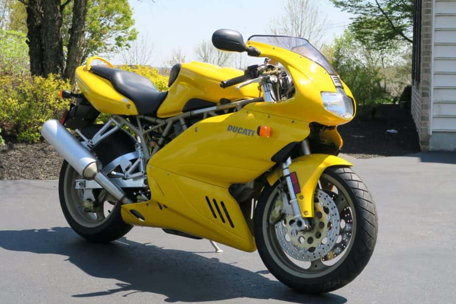 1999 Ducati 750, 800, 900, & 1000 Supersport (1988-2007) sold for $5,250