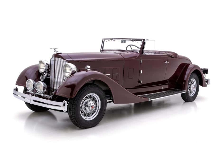 1934 Packard Eight sold for $185,000