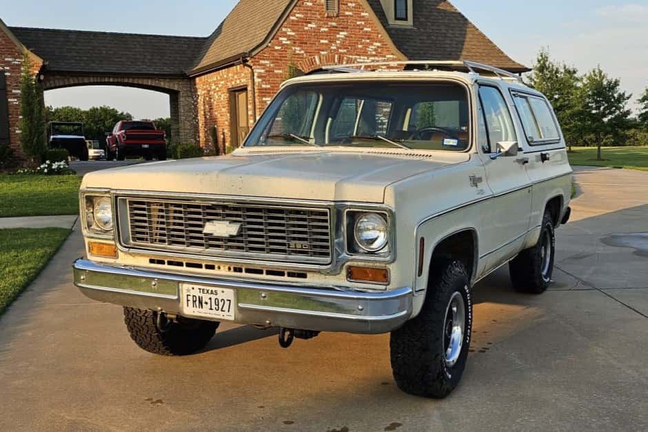 1974 Chevrolet K5 Blazer 1973-1991 sold for $16,750