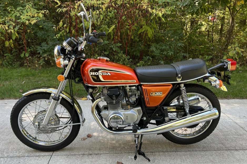 1974 Honda CB360 & CL360 sold for $9,000