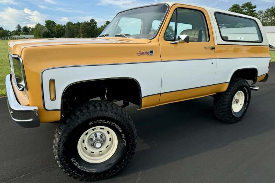 1978 GMC Jimmy (1973-1991) sold for $28,000