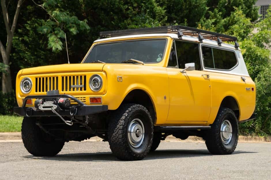 1973 International Harvester Scout sold for $27,000