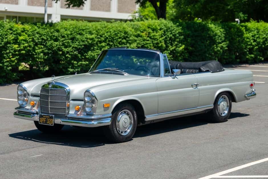 1968 Mercedes-Benz W111 Coupe & Cabriolet sold for $169,000