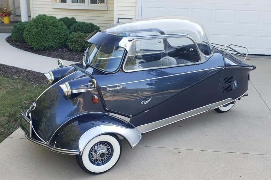 1955 Messerschmitt Kabinenroller & FMR Tg500 sold for $38,553