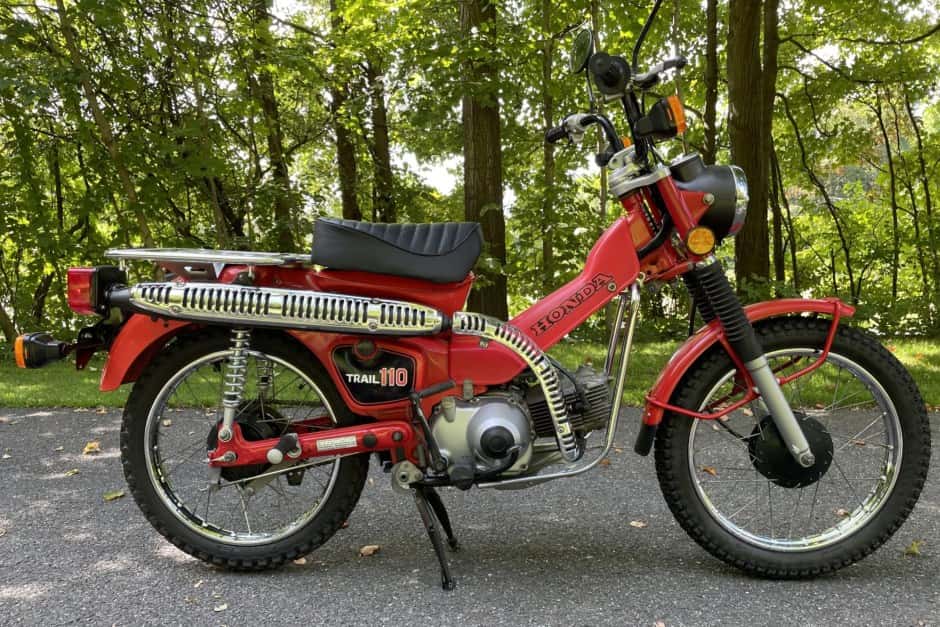 1981 Honda CT110 sold for $2,350