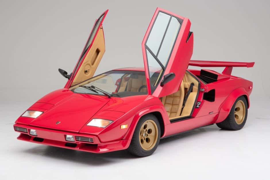 1983 Lamborghini Countach sold for $745,000
