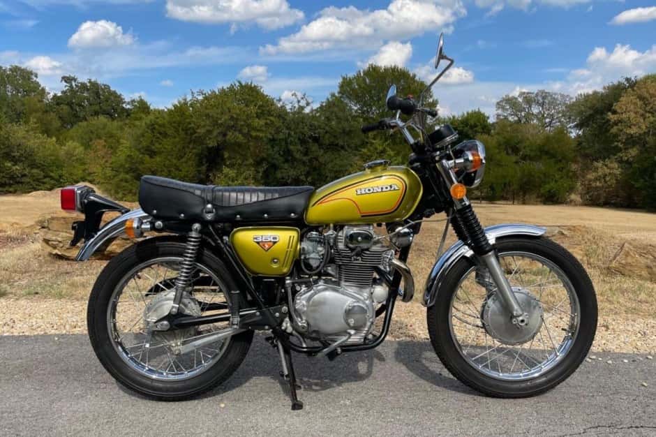 1972 Honda CB350 & CL350 sold for $6,700