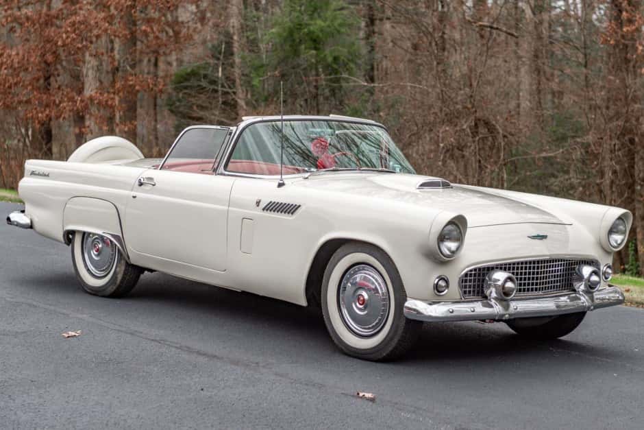 1956 Ford Thunderbird (1955-1957) sold for $29,000