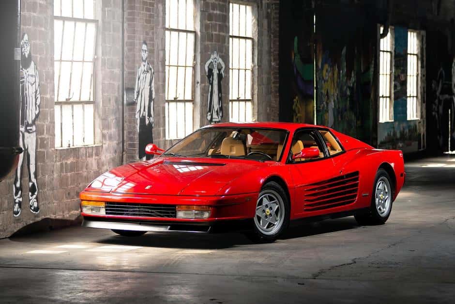 1991 Ferrari Testarossa sold for $139,000