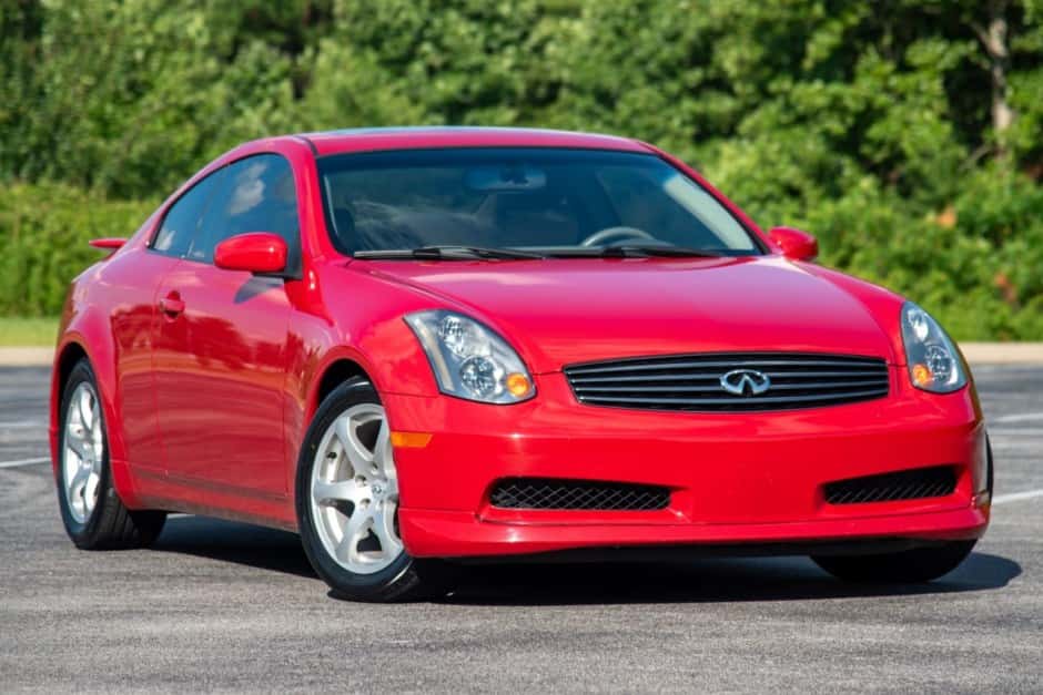 2003 Infiniti G35 & G37 sold for $9,000