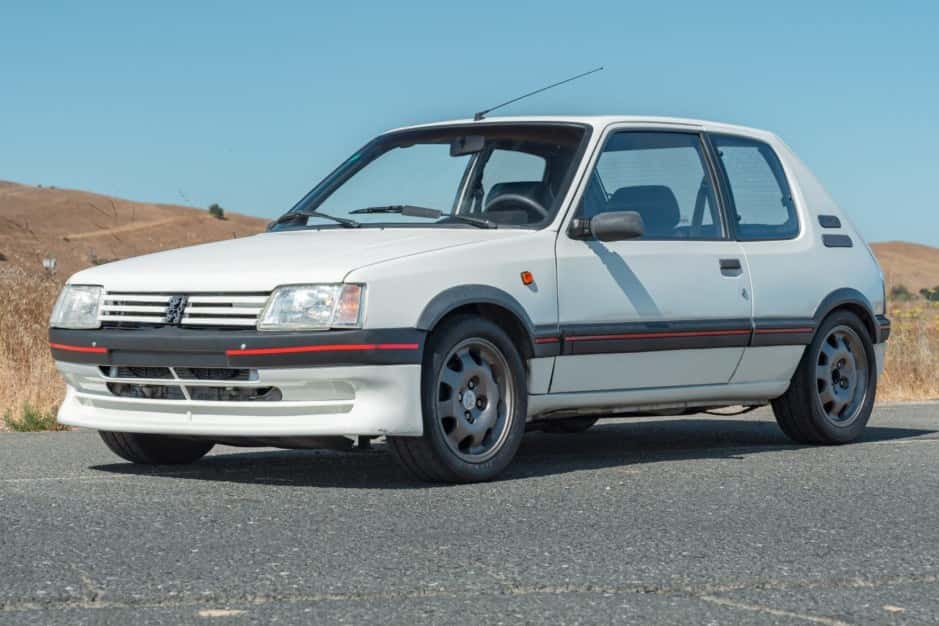 1990 Peugeot 205 sold for $9,600