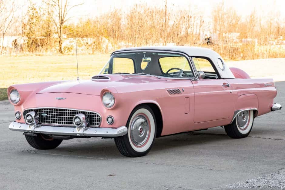 1956 Ford Thunderbird (1955-1957) sold for $37,500