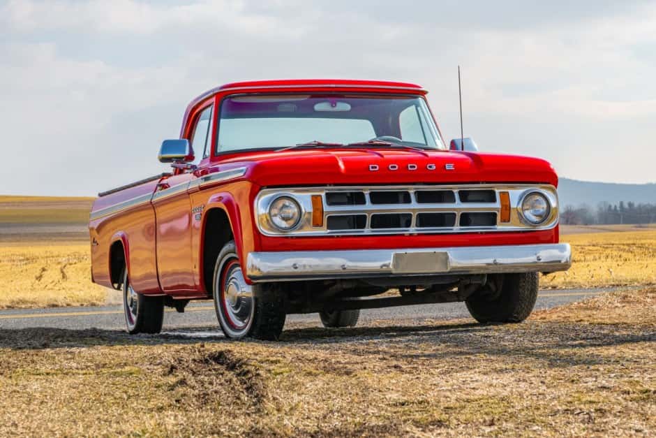 1968 Dodge D-Series (1965-1971) sold for $14,000