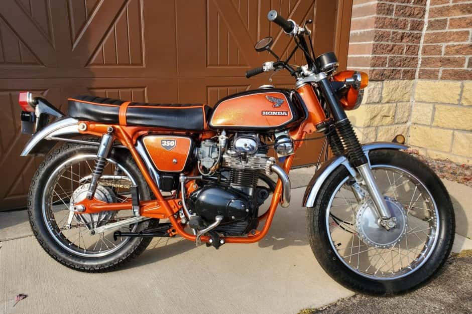 1969 Honda CB350 & CL350 sold for $3,350