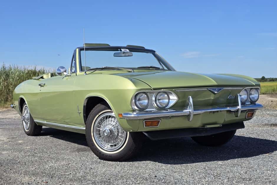 1969 Chevrolet Corvair (1965-1969) sold for $14,750